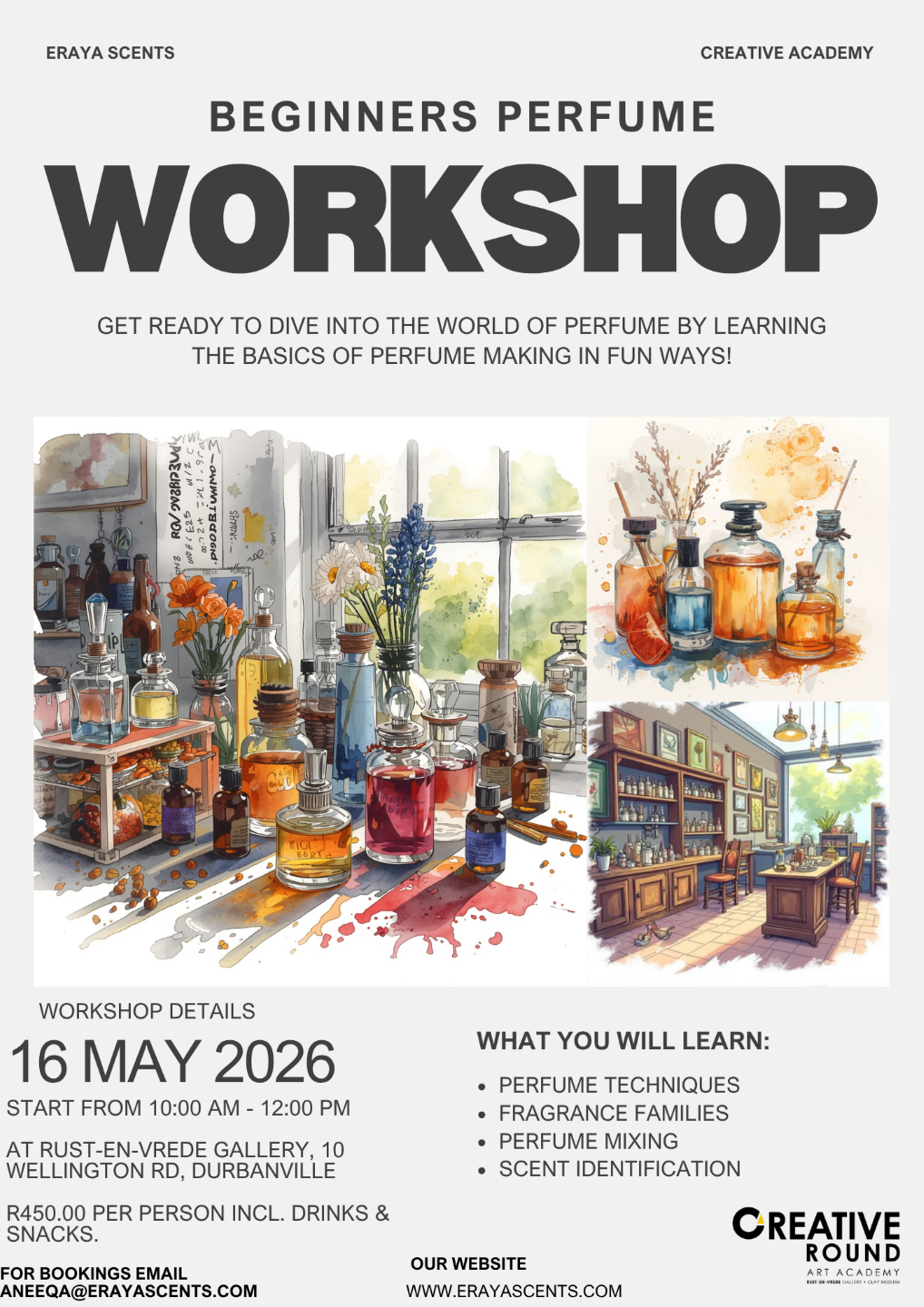 Perfume Workshop - 16th May 2026