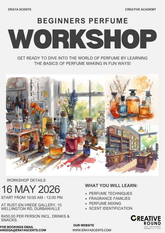 Perfume Workshop - 16th May 2026
